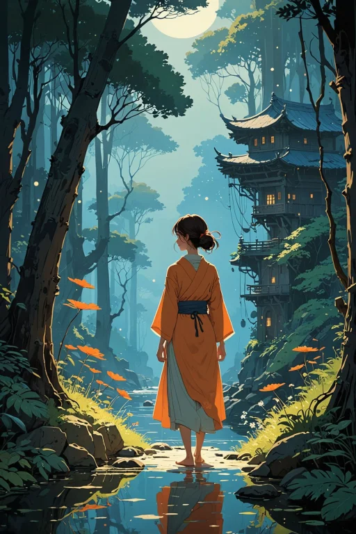 By Pascale Campion And Daniel Merriam In The Style Of Hayao...