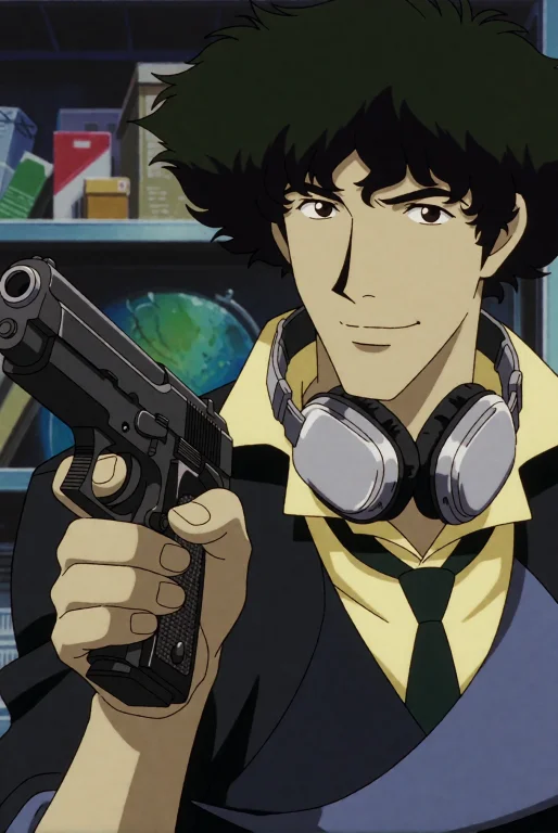 Bebop This Is A Digital Anime-style Illustration Featuring S...