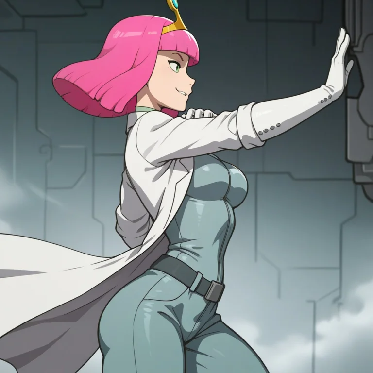Side View, Slender Build, Curvy Side Profile. Image Impressi...