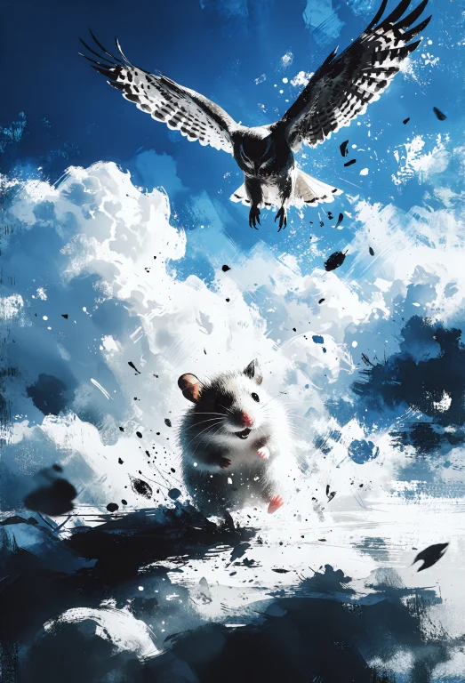 Zidiusart, A 2.5d Anime Style Key Visual Captures A Frantic,...