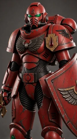 Photorealistic Digital Artwork Of A Female Blo0da40k Warrior... — Stable Diffusion AI Prompt: Photorealistic digital artwork of a female Blo0dA40K warrior. The female Blo0dA4...