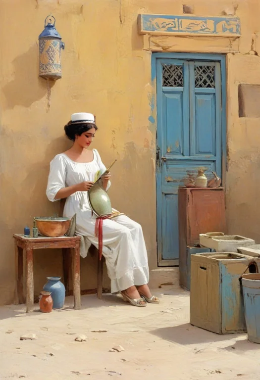 Vintage Paint, Egypt