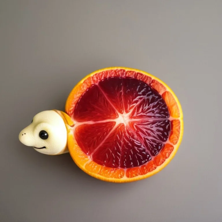 Made Of Bloodorange, A Cute Turtle