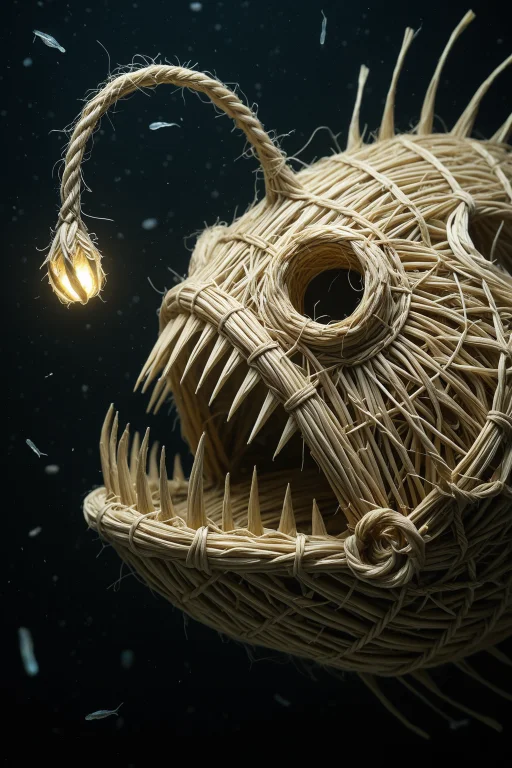 A Deep-sea Anglerfish Reconstructed Entirely From Bound Stra...