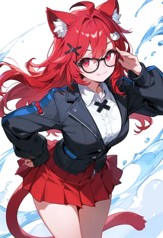 Neverness To Everness, Nanally Nte, 1girl, Ahoge, Animal Ear... — Stable Diffusion AI Prompt: neverness to everness, nanally \(nte\), 1girl, ahoge, animal ear fluff, animal e...