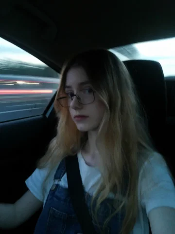 L3n0v0. 20-year-old Girl With Very Pale, Smooth Skin Sitting... — Stable Diffusion AI Prompt: l3n0v0. 20-year-old girl with very pale, smooth skin sitting in the passenger se...