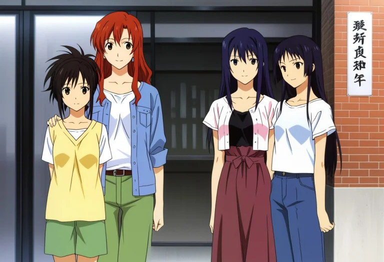 Asuka, Rei, And Misato Katsuragi, Casual Clothes, Friends