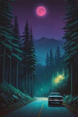 By Alena Aenami And Bill Carmankelly Vivanco In The Style Of... — SDXL AI Prompt: by Alena Aenami and [Bill Carman|Kelly Vivanco] in the style of [J. Scott Campbe...