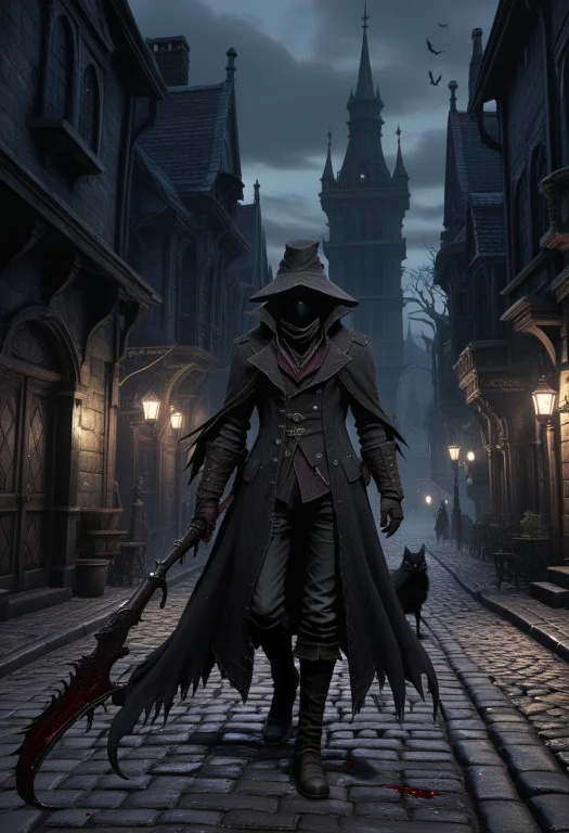 Fantasy City, Dark Victorian Theme, Twilight, Bloodborne, Ma...