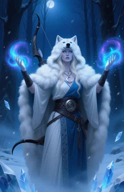 Skadi, Norse Goddess Of Winter And The Hunt, Powerful Divine...