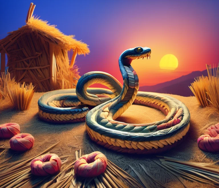 Lorastrawthread0.9 Snake1.2, Made Of Straw0.8, Rustic0.8, El...