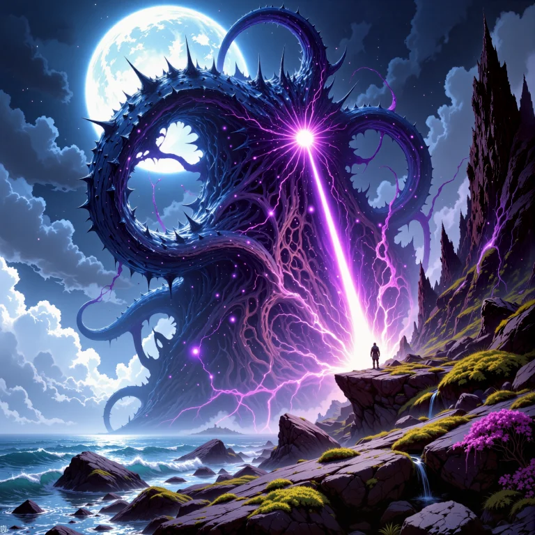 Impressive And Grotesque Scenery On A Distant World, Famous...