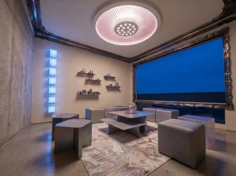 Create Interior Design Entirely In The Style Of These Images... — Stable Diffusion AI Prompt: Create interior design entirely in the style of these images. Mix the colors and...