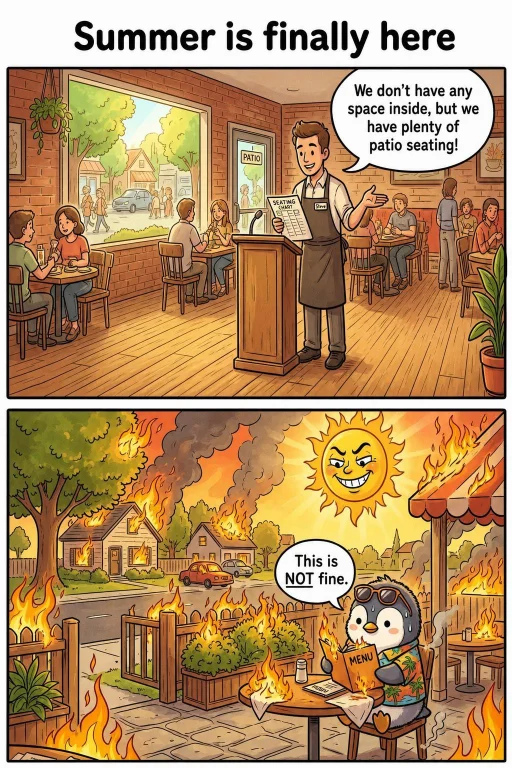 Remove Penguin In Panel 1 On The Right Side