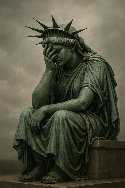 Hyper-realistic, Super Detailed Image Of The Statue Of Liber...