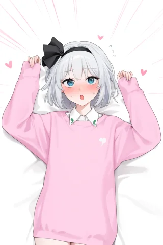, , Touhou, Konpakuyoumu, 1girl, Alternatecostume, Armsup, B... — Stable Diffusion AI Prompt: , , touhou, konpaku_youmu, 1girl, alternate_costume, arms_up, black_bow, black_h...