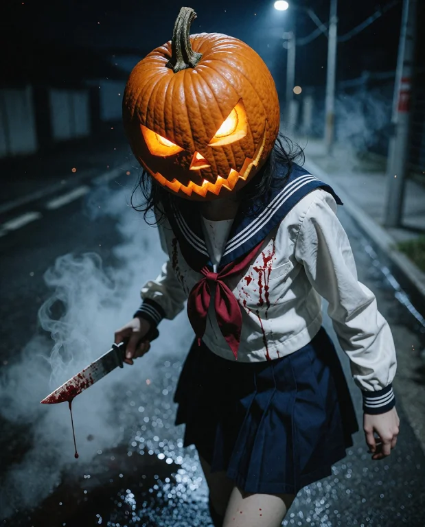 An Ultra-realistic Photograph Captured In A Moody Horrorcore...
