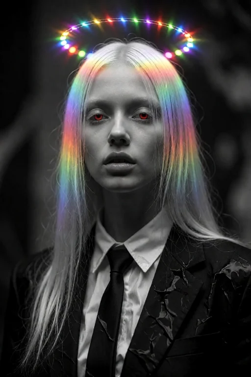 This Is A Digital Artwork Depicting A Dark, Semi-realistic,...