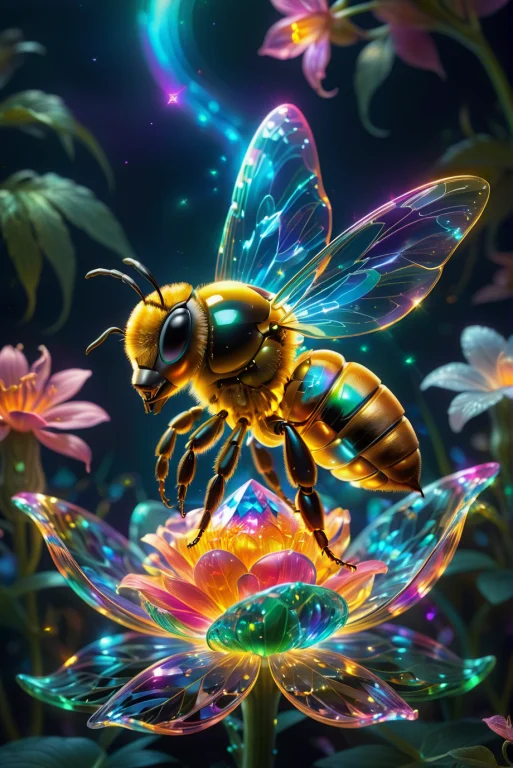 Freshideas Levitation, Holographic Bee, Holographic Flower,...