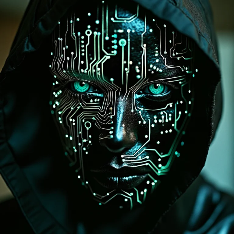 By Larry Carlson100 Super Face Closeup Portrait,cyberpunk Fa...