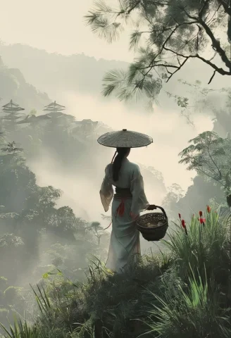Stunning Artwork, Breathtaking Beauty Of Bali, Scenic Bali J... — SDXL AI Prompt: stunning artwork, breathtaking beauty of Bali, scenic bali jungle landscape, ric...