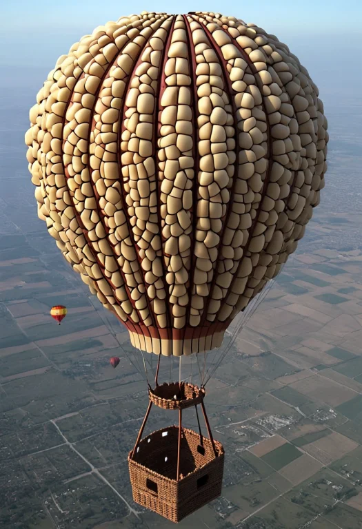 Hot Air Balloon Madefromteef
