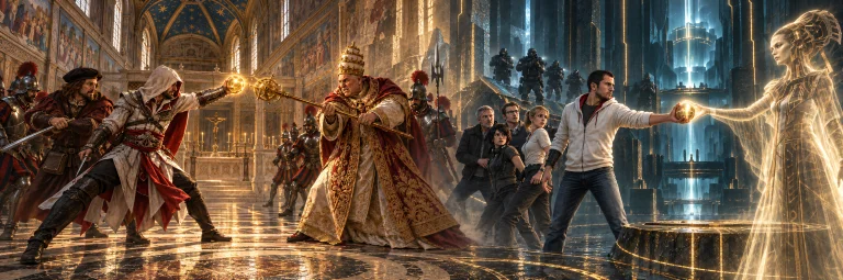 Assassins Creed Inspired Art. Ezio Auditore Da Firenze And D...