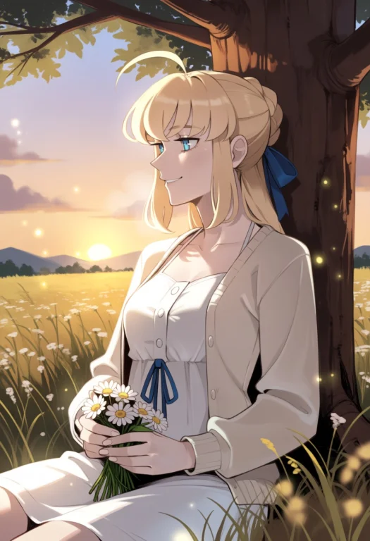 Best Aesthetic, Masterpiece, Best Quality, Absurdres, Saber...
