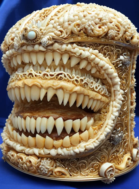 Teeth, Lorateef-morph-sdxl0.85 Toothy, Delicious Sandwich Ma...