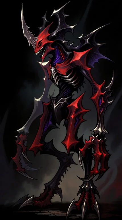 A Tall, Skinny, Insectoid Eldritch Horror Named Flesk Stands...