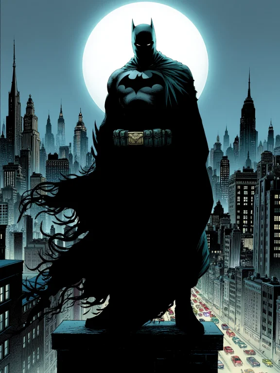 Jimlee Style, Comicbook Illustration, The Main Subject Is Ba...