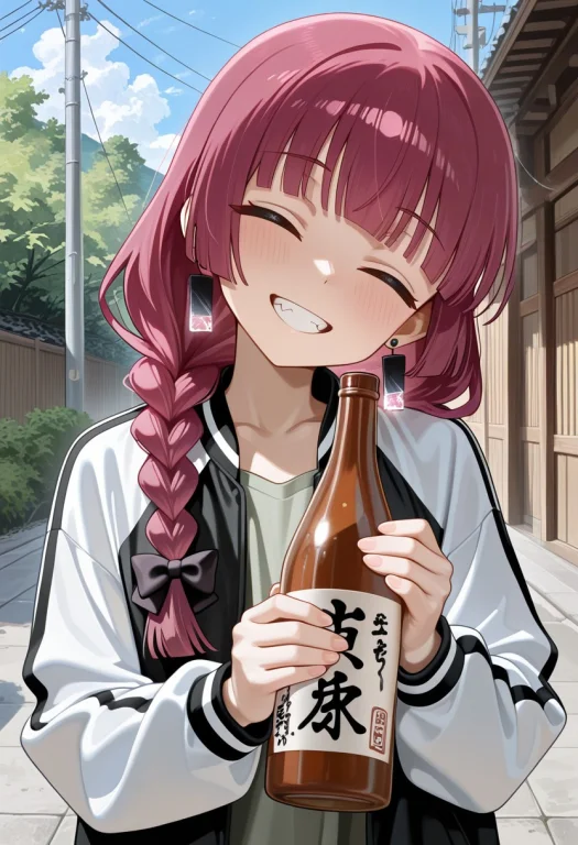 Lorailswordsalute0.8,presentarmspose,smile,outdoors,1girl,so...