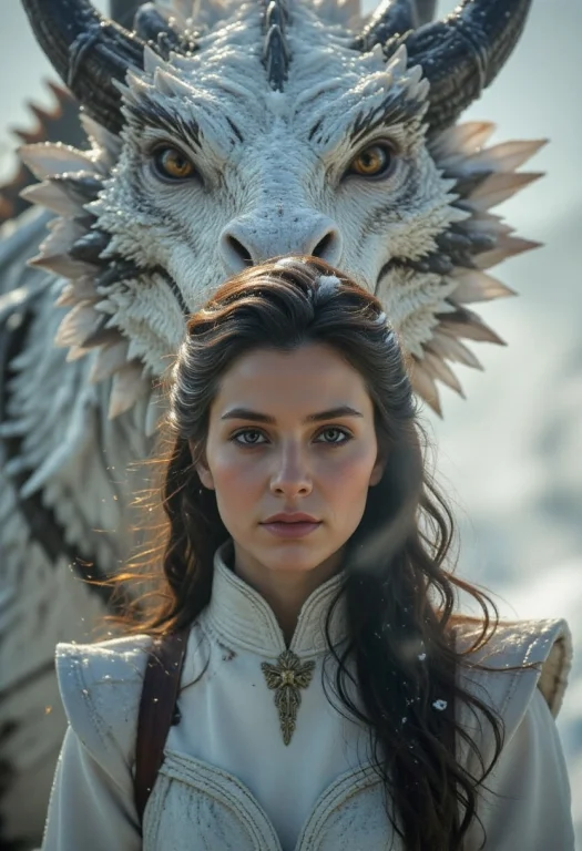 Her Eyes, Framed By Thick Lashes And Brows Shaped By The Win...