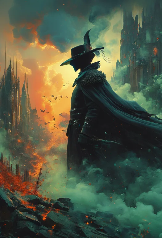 Vision Of Beautiful And Terrible Apocalypse , By Vincent Di...