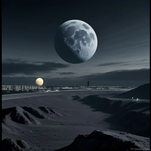 A City On The Moon.