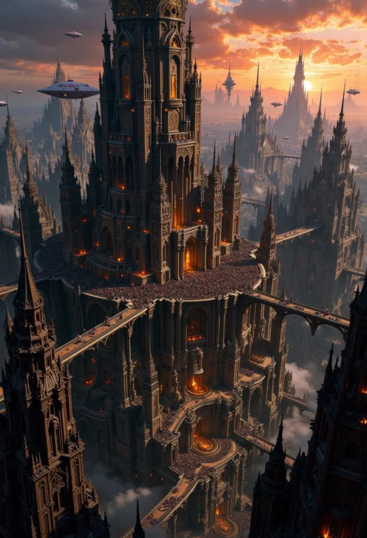 Sharn, The City Of Towers, Rises Dramatically From The Lands...