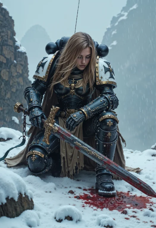 An Atmospheric And Powerful Dark Fantasy Image, Classical St...