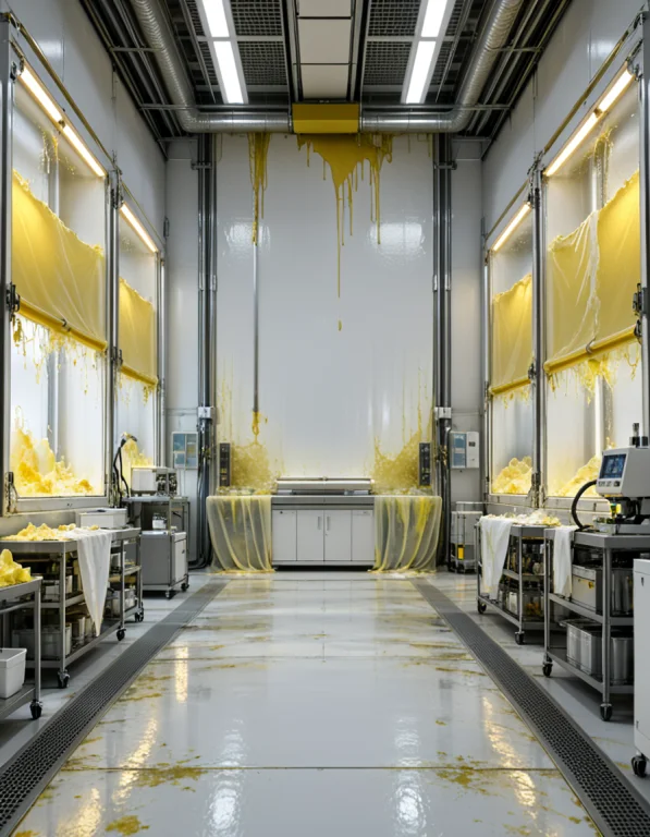 Cyborg B4ckgr0und, Photorealistic Empty Contaminated Organ-b...
