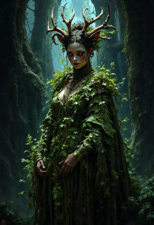 An Evocative Dark Fantasy Illustration By Anato Finnstark An...