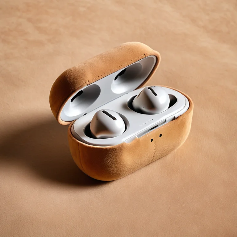 Loratech3suedecamelv10.80, Techsuede, A Wireless Earbuds Cas...