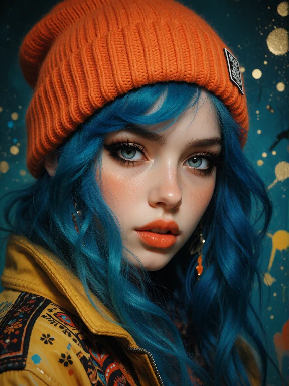 Close-up Portrait, 1girl, Looking At Viewer, Direct Gaze, Lo...