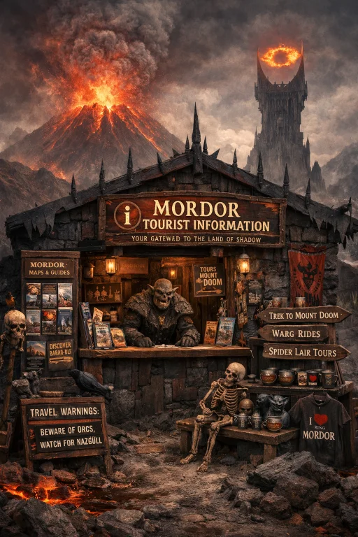 A Mordor Tourist Information Office