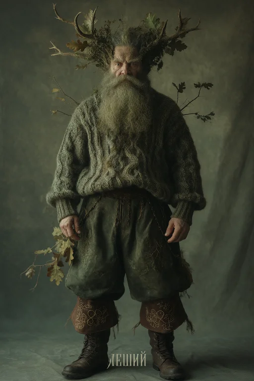 Portrait Of An Adult Male, A 700-year-old Male Spirit Fores...