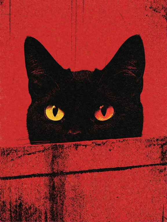 A Striking, High-contrast Graphic Poster Features The Stark...