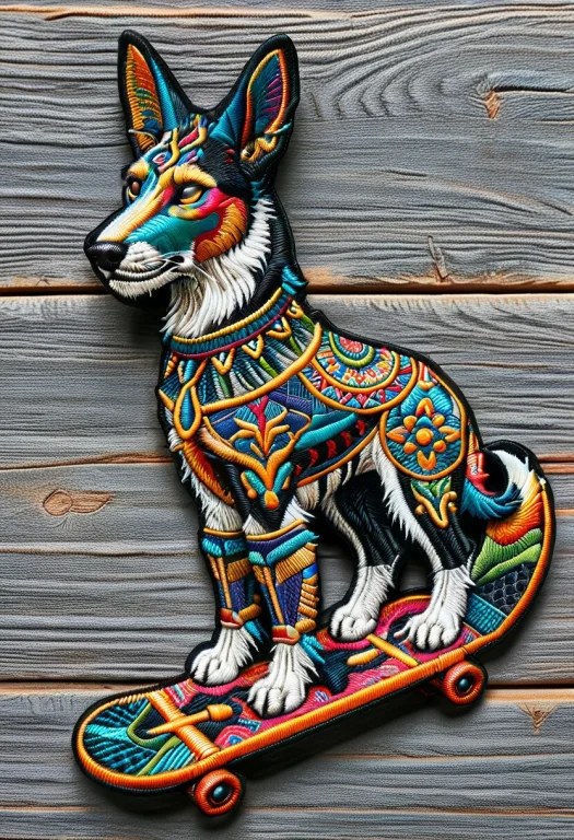 Ral-embroideredpatch, Embroidered Patch, Anubis Dog, Anubis...