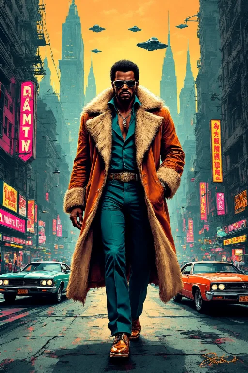 A Gritty, Painted Book Cover Illustration That Masterfully F...