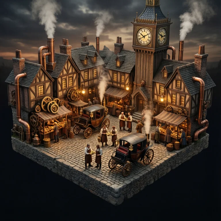 Craft An Exquisitely Detailed And Hyper-realistic Diorama In...