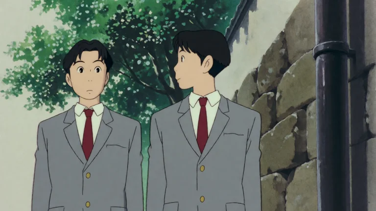 Ocnwvs1993, Two Young Men In School Uniforms Stand Side By S...