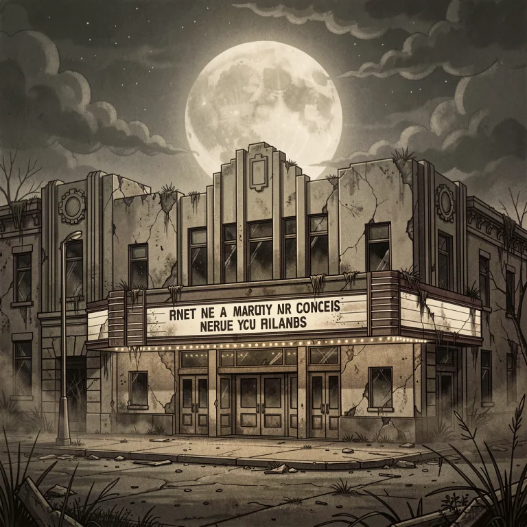 An Abandoned Art Deco Theater Reclaimed By Dust, Editorial I...