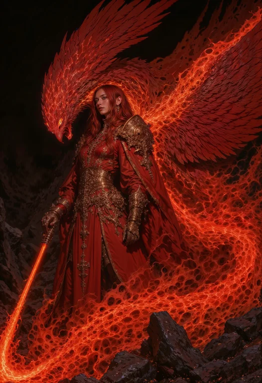 Dark Fantasy Illustration, High Detail Fantasy Anime, Clad I...